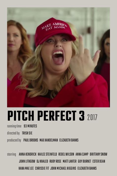 Pitch Perfect Movie Poster, Pitch Perfect Poster, Pitch Perfect Aesthetic, Character Portfolio, Pitch Perfect Movie, Pitch Perfect 1, Pitch Perfect 3, Absolute Cinema, Dance Movie