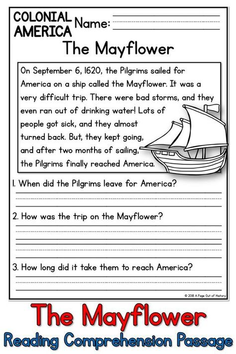 4th Grade Social Studies Worksheets, 2nd Grade Social Studies, Thanksgiving Reading Comprehension, Thanksgiving Readings, Homeschooling Activities, Preschool Boards, Thanksgiving Lessons, 3rd Grade Social Studies, Thanksgiving Worksheets