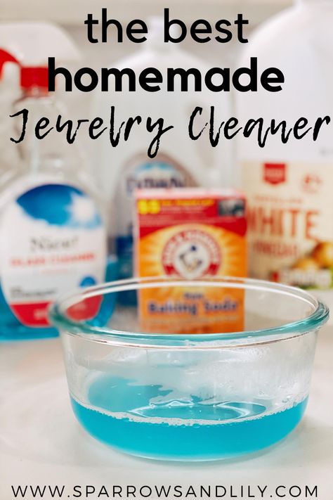 Best Homemade Jewelry Cleaner, Best Way To Clean My Diamond Ring, How To Make Jewelry Cleaner, Sonic Jewelry Cleaner Solution Diy, Cleaning Moissanite Ring, Jewelry Cleaner Diy Diamond, Cleaning Wedding Ring At Home, At Home Ring Cleaner, Ring Cleaner Diy Diamond