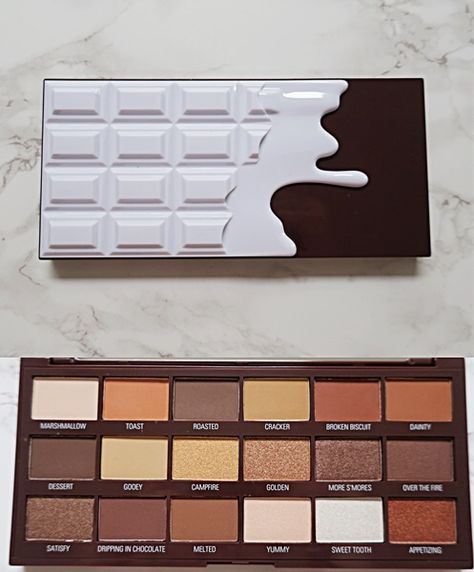 Eye Makeup Step By Step, Smokey Eye Makeup Steps, I Heart Revolution, Green Smokey Eye, Alat Makeup, Contour Cream, Lip Contour, Makeup Eyeshadow Palette, Makeup Palettes