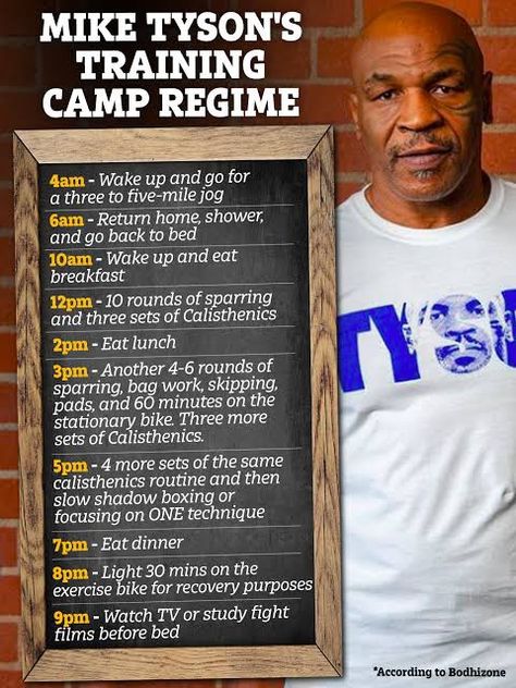 Mike Tyson Workout, Mike Tyson Training, Boxing Training Routine, Calisthenics Routine, Army Workout, Gym Food, Pro Athletes, Eat Lunch, Boxing Training