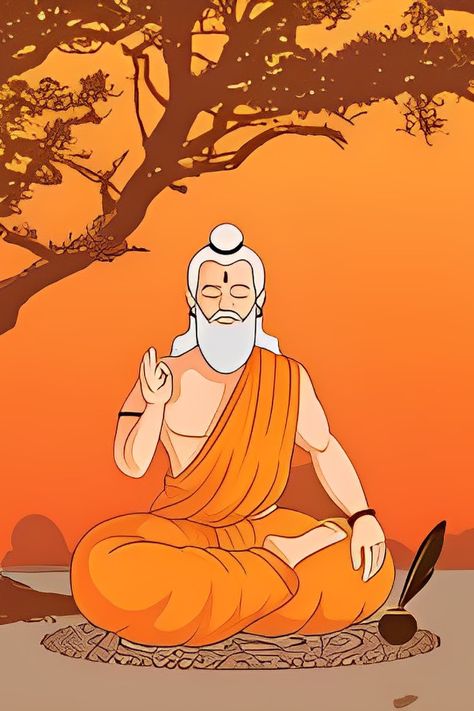 Valmiki Jayanti 2023: Every year, Valmiki Jayanti is celebrated on the full moon day of the Ashwin month to commemorate the birth anniversary of Maharishi Valmiki. Valmiki Jayanti is widely celebrated in northern and central India and it is popularly called Pragat Diwas. According to mythology, he was the first poet who had authored the epic Ramayana and the first-ever Sanskrit shlokas. He is also referred to as ‘Adi Kavi.’ This year, Valmiki Jay... Maharshi Valmiki, Maharishi Valmiki Jayanti, Valmiki Jayanti, Sanskrit Language, Hindu Culture, Diwali Craft, Hindu Mythology, Cute Girl Drawing, Epic Story