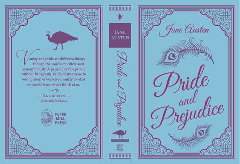 Pride and Prejudice. Author: Jane Austen. Publisher: Paper Mill Press. Cover designer: Yvonne Fetig Roehler Pride And Prejudice Printable, Pride And Prejudice Cover, Pride And Prejudice Book Cover, Printable Book Covers, Mini Book Covers, Diy Tiny Books, Harry Potter Book Covers, Mini Books Diy, Mini Bookshelf