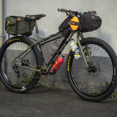 Surly Ogre Bikepacking Surly Ogre Touring Bike, Surly Ogre, Adventure Bike Cycling, Mike He, Bikepacking Gear, Bicycle Camping, Bike Packing, Touring Bicycles, Bicycle Travel