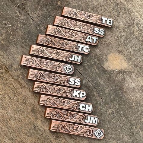 Copper Tie, Hand Engraved Jewelry, Custom Tie Clip, Diy Copper, Wedding Cake Knife, Copper Diy, Cake Knife, Bolo Ties, Engraved Wedding