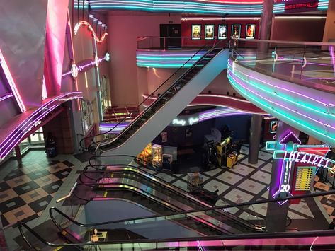 Dead Malls, 80s Interior, New Retro Wave, Dreamcore Weirdcore, 80s Aesthetic, Vaporwave Aesthetic, Stranger Things Aesthetic, Neon Aesthetic, Weird Dreams