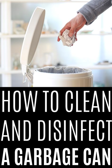 Learn how to effectively clean, disinfect, and deodorize your garbage can with simple household solutions. Follow these easy steps to keep your trash bin fresh and germ-free. Plastic Trash, Your Trash, Refrigerator Drawers, Trash Bin, Trash Bins, Garbage Can, Simple Tricks, Cleaning Tips, Easy Steps