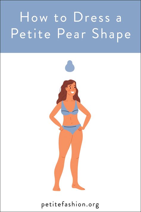 Are you pear-shaped but also petite and struggling to get dressed? Here are some tips on how to dress a petite pear shape so you can look your best every day. Skirts For Petite Pear Shaped Women, Best Silhouette For Pear Shape, How To Dress Petite Pear Shape, Clothes For Short Pear Shaped Women, What To Wear For Pear Shaped Women, Short Torso Pear Shape Outfits, Outfit Inspiration Pear Shape, Best Skirts For Pear Shape, How To Dress For A Pear Body Type