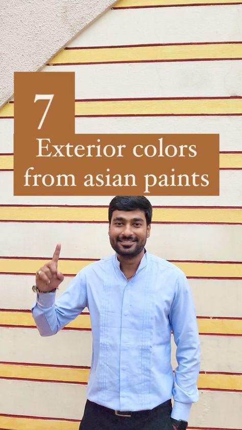 Follow,like and Share #asianpaints #wallpainting #beige #wallcolor#wallpaint #wallcolor #civilengineering #architecture #architecture… | Instagram Indian Houses Exterior, Indian House Exterior Paint Colors, House Outside Paint Colors Indian, Exterior Paint Colors For House Indian, Exterior House Colors Indian Style, Outside Paint Colors, Curtains Wallpaper, Outside House Colors, Architecture Instagram