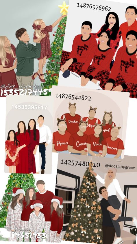 They do work and they can be used for bloxburg or berry avenue Christmas Decor Codes Berry Ave, Christmas Photo Codes Bloxburg, Chrismas Codes Berry Ave, Berry Avenue Pic Codes Family, Bloxburg Decals Family Picture, Bloxburg Decals Codes Family Christmas, Barry Avenue Codes Outfit Christmas, Family Pictures Codes Bloxburg, Decal Codes For Berry Ave Christmas