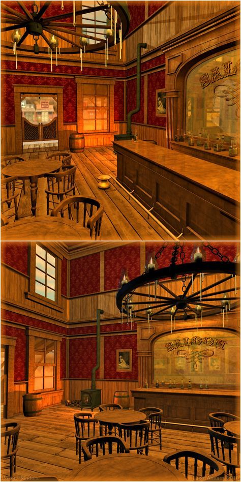 Cowboy Duel, Royal Paintings, Saloon Ideas, Building References, Saloon Bar, Saloon Decor, Old West Saloon, Saloon Girl, Old Western Towns