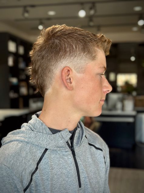 Mens fade eurohawk haircut Frohawk Fade Boys, Mens Fohawk Fade, Baseball Fade Haircut, Boys Euro Hawk Haircut, Men’s Haircuts Fohawk, Eurohawk Mens Haircut, Burst Fade Mohawk Boys, Modern Mowhak Hairstyle, Boys Mowhak Hairstyle