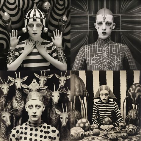 Claude Cahun Midjourney style | Andrei Kovalev's Midlibrary 2.0 Julia Ducournau, Claude Cahun, Surrealist Photographers, Artsy Photos, Industrial Photography, Cyberpunk Character, French Photographers, Edgar Allan Poe, Photography Projects