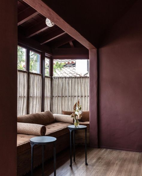 Jake Arnold on Instagram: “Two bars in two different projects. Which one is more YOU 1 or 2? 🥀 Both shot by king @michaelcliffordphotography” Painted Beadboard, Cool Headboards, Jake Arnold, Dark Paint Colors, Interior Desig, Purple Rooms, Interior Work, Best Paint Colors, Colonial Revival