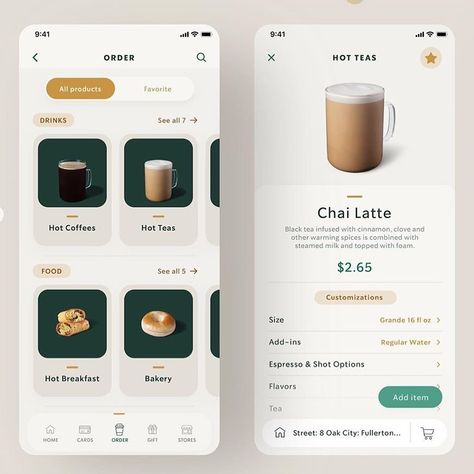 Order Page Design, Kiosk Ui Design, Desain Ux, To Do App, Ux Kits, Ui Ux 디자인, Ux App Design, Design Café, Mobile App Design Inspiration