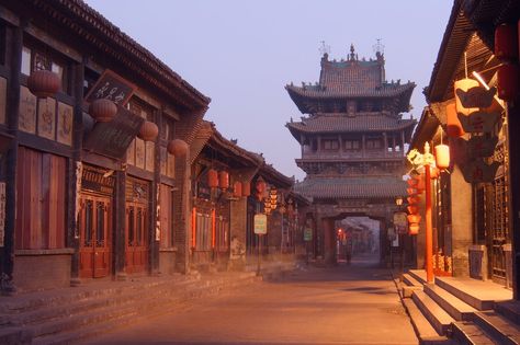 Ancient China Architecture, Pingyao China, Shanxi China, China Vacation, Architecture Ancient, City Inspiration, Ancient Chinese Architecture, Ghost City, China Architecture