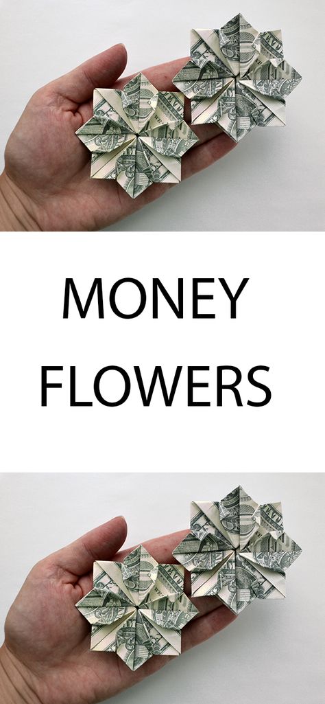 Cash Flowers Dollar Bills, Money Folded Into Flowers, 2 Dollar Bill Origami, Folding Dollar Bills Into Flowers, Dollar Origami Step By Step, How To Fold A Dollar Into A Flower, Easter Money Origami Dollar Bills, Oragami Money Easy Cash Gifts, Origami Money Flowers Easy