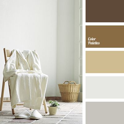 Color Palette #4014 | Color Palette Ideas Pallets Color, Grey And Brown Living Room, In Color Balance, Palettes Color, Brown Living Room Decor, Combination Color, Sepia Color, Color Palette Ideas, Wall Living Room