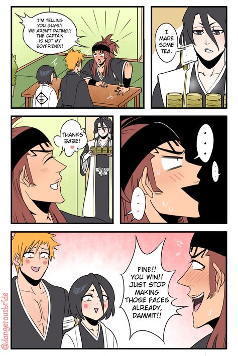 Bleach Meme, One Punch Man Funny, Ichigo X Rukia, Rukia Bleach, Bleach Funny, Ichigo Y Rukia, Ichigo And Rukia, Byakuya Kuchiki, Cute Couple Comics