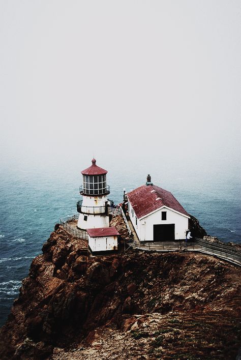 Point Reyes Lighthouse, Marin County California, Lighthouse Pictures, Point Reyes, Beautiful Lighthouse, Marin County, By The Ocean, Light House, In The Ocean