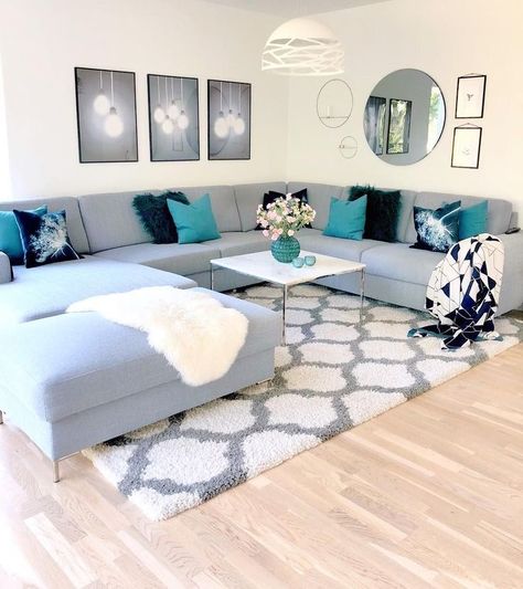 Round Carpet Living Room, Living Room Setup, Lounge Ideas, Dekorasi Kamar Tidur, Living Room Color Schemes, Living Room Sofa Design, Living Room Decor Cozy, Decor Home Living Room, Living Room Decor Apartment