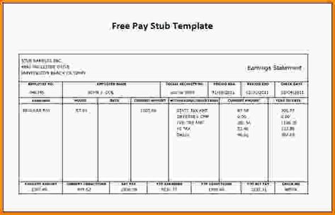 Paycheck Stub Template Check Stubs, Check Template, Payroll Checks, Payroll Template, Printable Checks, Letter Template Word, Templates Free Design, Word Document, Statement Template