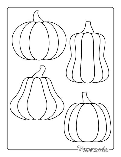 Pumpkin Outline Assorted 1 Template Applique Pumpkins Patterns, Stained Glass Pumpkin Patterns Free, Art Outlines Templates, Pumpkin Coloring Sheets Free Printable, Pumpkin Pictures Printable, Free Printable Pumpkins, Pumpkin Printables Free Template, Pumpkin Classroom Decorations, Pumpkin Outline Templates