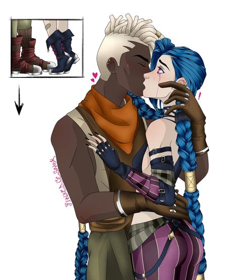 X Jinx X Ekko Fanart Kiss, Arcane Ekko X Jinx Fanart, Jinx X Ekko Fanart, Vi And Jinx Fan Art, Ekko And Jinx Fanart, Ekko X Jinx Fanart, Jinx And Ekko Fan Art, Arcane Timebomb, Timebomb Fanart