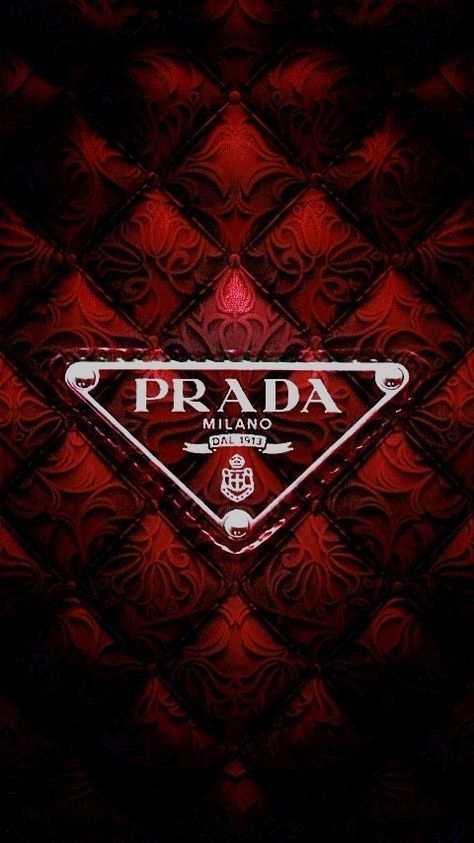 Prada Red Aesthetic, Prada Wallpapers, Dollars Money Wallpaper, Dior Wallpaper, Fashion Canvas Art, Samsung Wallpaper Android, Chanel Wallpapers, Black And White Instagram, Dark Red Wallpaper