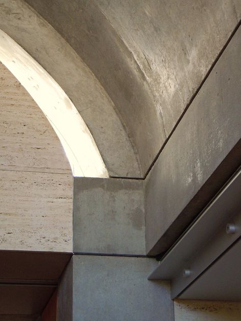 Mouldings On Wall, Louis Khan, Kimbell Art Museum, Louis Kahn, University Of Pennsylvania, Wedding Studio, Unique Architecture, Cultural Center, Facade Architecture