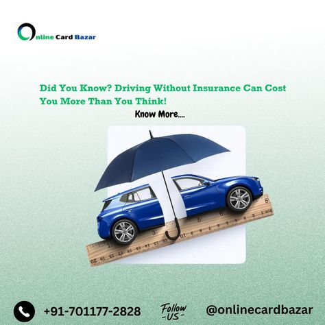 Did You Know? Driving Without Insurance Can Cost You More Than You Think!" – Educate about the legal and financial consequences of not having vehicle insurance. #DriveSafeSaveBig #InsureYourJourney #RideProtected #MotorInsuranceMatters #BikeCoverageReady #CarInsuranceHeroes #SecureYourRide #RoadSafetyFirst #InsuranceForAllVehicles #DriveWithConfidence #ProtectYourVehicle Vehicle Insurance, Safety First, Drive Safe, Car Insurance, Did You Know, You Think, Insurance, Thinking Of You, Vehicles