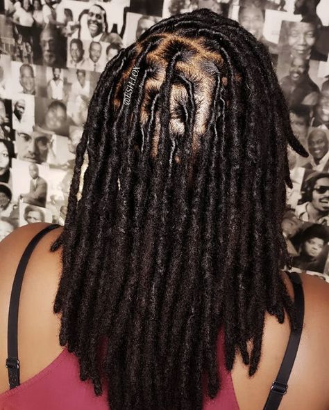 Loc Extensions Black Women, Lock Extensions Dreadlocks, Extensions Black Women, Locs Inspiration, Short Box Braids Hairstyles, Loc Hairstyles, Loc Extensions, Beautiful Dreadlocks, Beautiful Black Hair