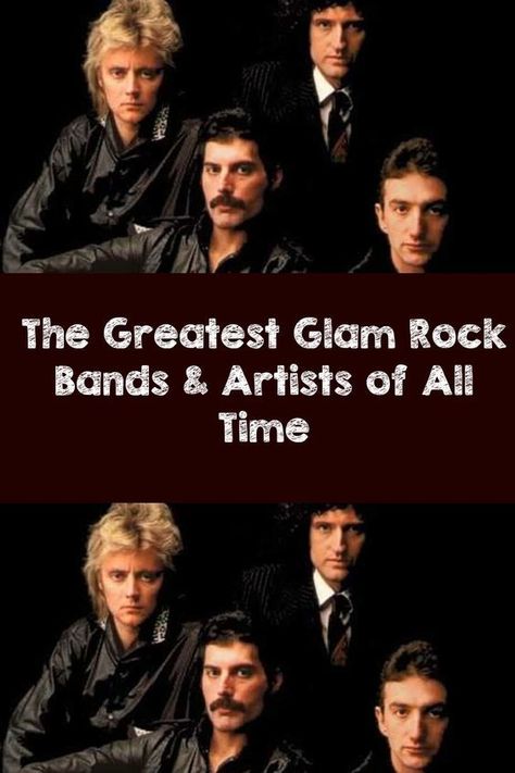 #The #Greatest #Glam #Rock #Bands & #Artists of All #Time Glam Rock Bands, Women Facts, Glam Metal, Twisted Humor, Glam Rock, Music Fans, Music Genres, Sarcastic Humor, David Bowie