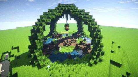 Garden Ideas Minecraft, Minecraft Garden Ideas, Minecraft Garden, Minecraft Farm, Ideas Minecraft, Cool Minecraft, Garden Ideas, Minecraft