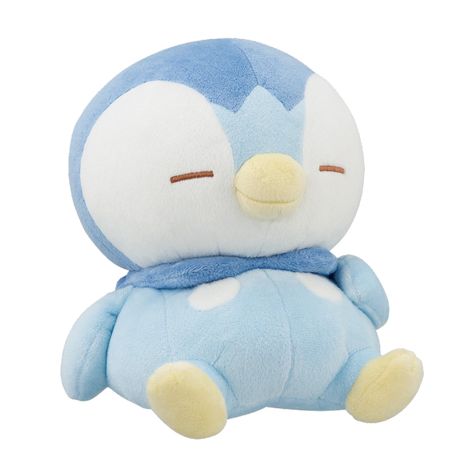 ˚✧₊⁎ふわふわ⁎⁺˳✧༚ Pokemon Irl, Piplup Plush, Blue Plushie, Snow Pokemon, Plushies Aesthetic, Blue Objects, Silly Plushies, Blue Pokemon, Pokémon Plush