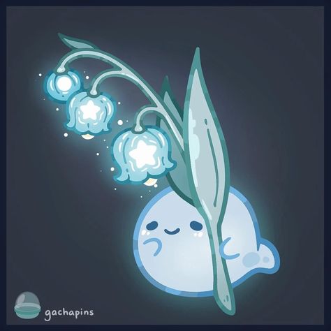 Ghost Drawing, Bell Flowers, Cute Doodles Drawings, Cute Kawaii Drawings, Cute Little Drawings, Kawaii Drawings, Cute Creatures, Cute Ghost, Doodle Drawings