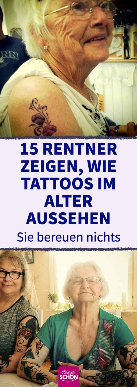 15 Rentner, die ihre Tattoos nicht bereuen Mama Tattoo Design, Tattoo Arm Frauen, Tattoo Wade, Mama Tattoos, Tattoo Frau, Monogram Tattoo, Mama Tattoo, Postcard Mockup, Viking Metal