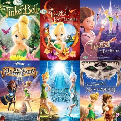 Disney Dvd Collection, Pixie Hollow Games, Tinkerbell Characters, Disney Characters As Humans, Tinkerbell Movies, Secret Of The Wings, Pirate Fairy, Tinkerbell And Friends, Tinkerbell Disney