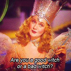 via GIPHY Glenda The Good Witch, Billie Burke, Wizard Of Oz 1939, Glinda The Good, Glinda The Good Witch, Bad Witch, Good Witch, Hero's Journey, The Worst Witch