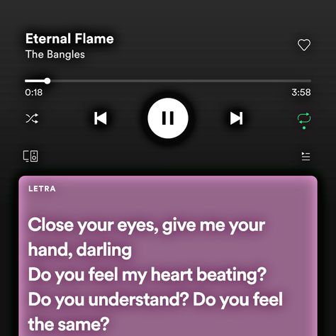 eternal flame - the bangles Eternal Flame The Bangles, Eternal Flame, The Bangles, Close Your Eyes, Do You Feel, Spiritual Quotes, Song Lyrics, Music Artists, Give It To Me