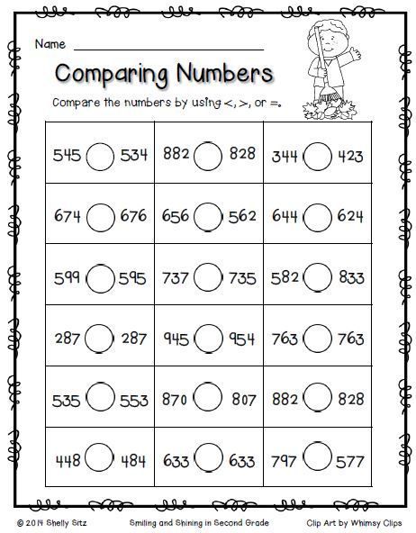 Comparing Numbers--2nd grade worksheet--FREE Compare Numbers 2nd Grade, Comparing Numbers Second Grade, Comparing Numbers Worksheets 2nd Grade, Free 2nd Grade Worksheets Printables, Comparing Numbers 2nd Grade, Comparing Numbers Worksheet, Worksheets 2nd Grade, Numbers Worksheets, Comparing Numbers