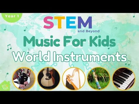 (51) World Instruments | Music For Kids | STEM Home Learning - YouTube Childrens Music, School Librarian, Stem For Kids, Home Learning, Music For Kids, Kinds Of Music, Musical, Music Videos, Music Instruments