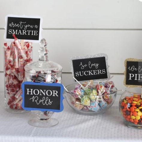 10 Most Popular Things Good Housekeeping Readers Bought in April Grad Tables, Candy Bar Graduation, Grad Candy Bar, Grad Candy, Graduation Candy Bar, Wedding Catering Ideas, Graduation Party Table, Trunk Party, Graduation Party High