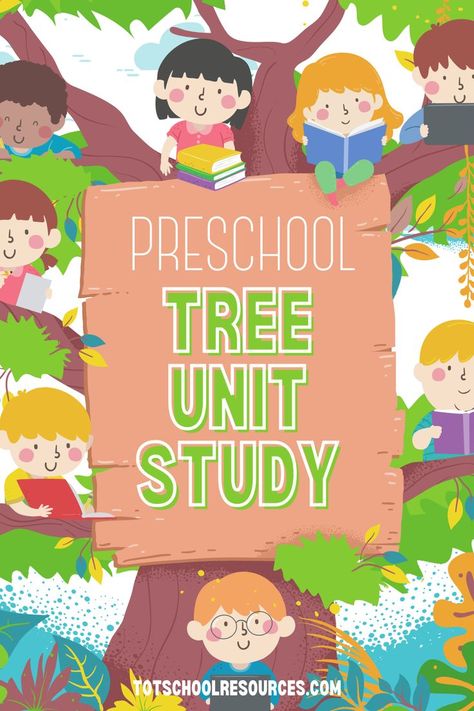 Tree Unit Study, Tree Unit, Tree Activities, Unit Study Ideas, Creative Curriculum Preschool, April Preschool, Classroom Tree, Tree Activity, Kids Tree