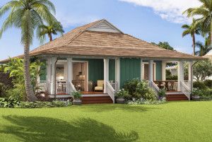 Hawaiian House, Cottage Style Bathrooms, Beach Interior Design, Hawaiian Homes, Beach Interior, Bungalow Exterior, Hawaii Homes, Bungalow House Plans, Bungalow Style