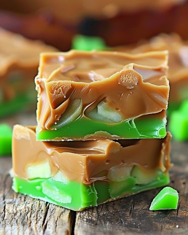 Caramel Apple Fudge Recipe Fantastic Fudge, Carmel Apple Fudge Recipe, Caramel Apple Fudge Recipe, Poison Apple Fudge, Carmel Apple Pie Fudge, Caramel Apple Fudge, Caramel Apple Recipes, Salted Caramel Candy, Cotton Candy Cookies