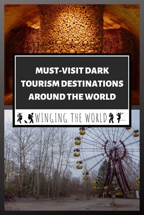 Dark tourism is one of the most rapidly growing forms of travel. Fancy dabbling but don't know where to start? Check out this guide compiled by travel bloggers about the absolute must-visit dark tourism destinations around the globe! Dark Tourism, Agency Logo, Travel Articles, Haunted Places, Central Europe, Travel List, Travel Stories, Travel Inspo, Travel Around The World