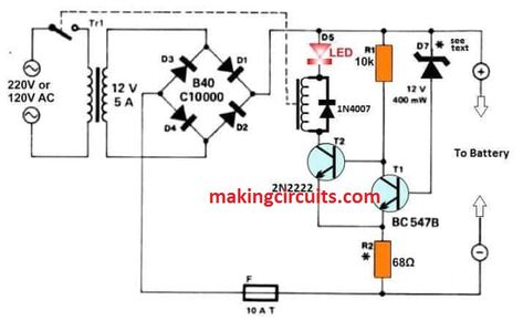 Electrical Engineering Books, Lead Acid Battery Charger, Battery Charger Circuit, Power Supply Design, Automatic Battery Charger, Basic Electronic Circuits, Simple Electronics, Switched Mode Power Supply, Home Electrical Wiring