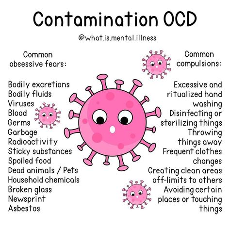 Jade | Special Educator on Instagram: “It’s OCD awareness week! Here’s the OCD MINI SERIE - Part 1 🤍 Contamination OCD is one of the most well-known types of Obsessive-…” Contamination Ocd, Ocd Thoughts, Ocd Therapy, Psychological Facts Interesting, Health Plus, Mental Health Therapy, The Sentence, Counseling Resources, Mental Health Support