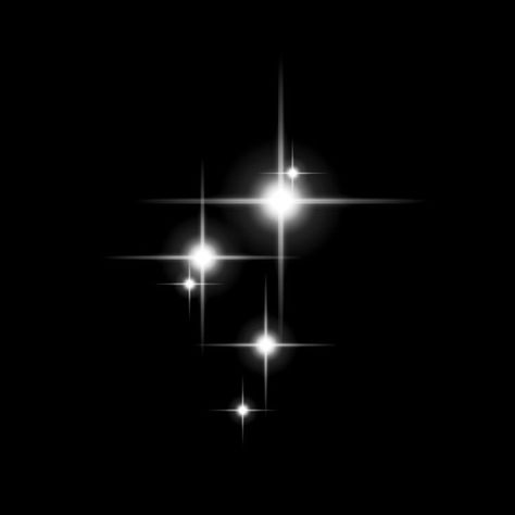 Light Editing, Glass Font, Texture, Stars, Glass, White, Black